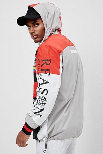 Forever21 Reason Colorblock Windbreaker
