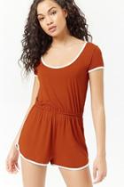Forever21 Contrast-trim Romper