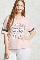 Forever21 Plus Size Peachy 72 Graphic Tee