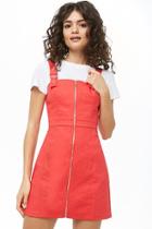 Forever21 Zip Front Mini Dress