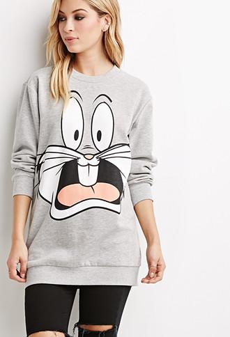 Forever21 Bugs Bunny Graphic Sweatshirt