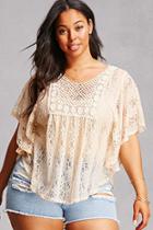 Forever21 Plus Size Flowy Lace Top