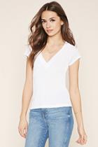 Forever21 Contemporary V-neck Tee