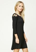 Forever21 Contemporary Caged Swing Dress