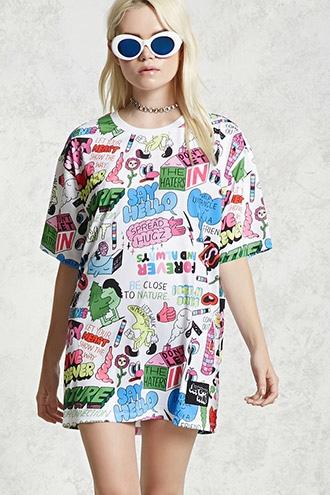 Forever21 Jeremyville Graphic Tee