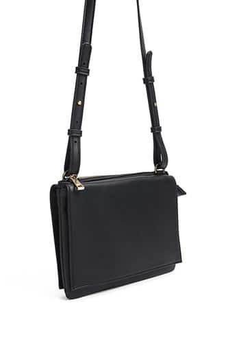 Forever21 Faux Leather Crossbody Envelope Bag