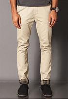 Forever21 Plaid Trim Chinos