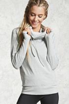 Forever21 Active 09 Cowl Neck Hoodie