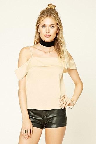 Forever21 Women's Satin Top