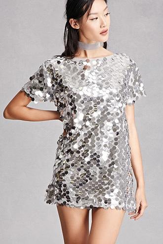 Forever21 Motel Sequined Mini Dress
