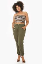Forever21 Plus Size Chain High-waisted Joggers