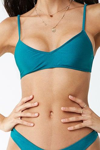 Forever21 V-neck Bralette Bikini Top