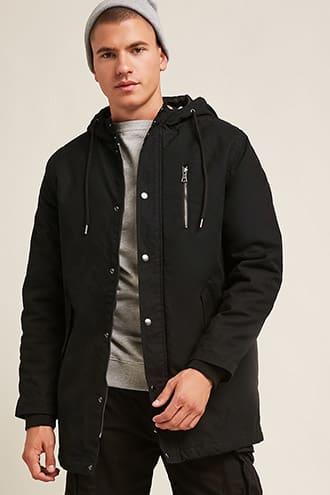 Forever21 Padded Twill Parka