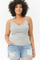 Forever21 Plus Size Ribbed V-neck Cami