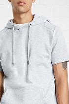 Forever21 Ribbed Yoke Hoodie