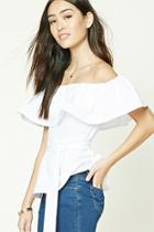 Forever21 Ruffled Off-the-shoulder Top