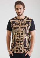 Forever21 Ornate Baroque Printed Tee