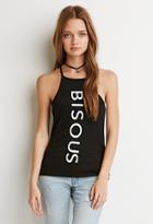 Forever21 Bisous Graphic Cami