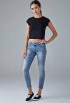 Forever21 Women's  Low-rise Skinny Ankle Jeans (medium Denim)