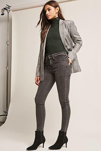Forever21 Levis High-rise Skinny Jeans