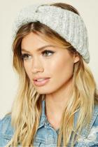 Forever21 Sequined Marled Knit Headwrap