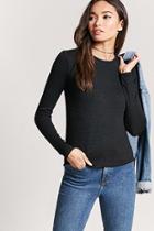 Forever21 Boxy Long-sleeve Top