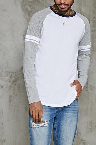 Forever21 Long-sleeve Baseball Tee