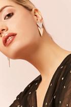 Forever21 Triangle Drop Earrings