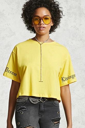 Forever21 Living The Dream Boxy Tee