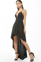 Forever21 Glittered High-low Gown