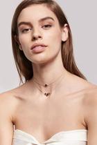 Forever21 Layered Geo Chain Choker