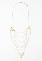 Forever21 Layered Triangle Charm Necklace