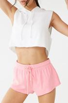 Forever21 Active Neon Terrycloth Shorts