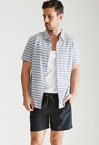 Forever21 Rope-drawstring Swim Trunks