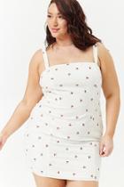 Forever21 Plus Size Embroidered Cherry Dress