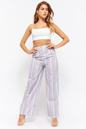 Forever21 Multicolor Striped Pants