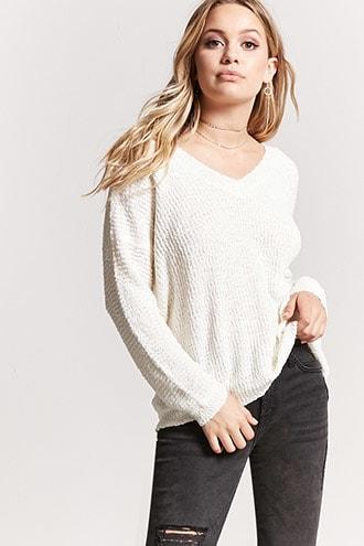 Forever21 Oversized Ribbed Sweater