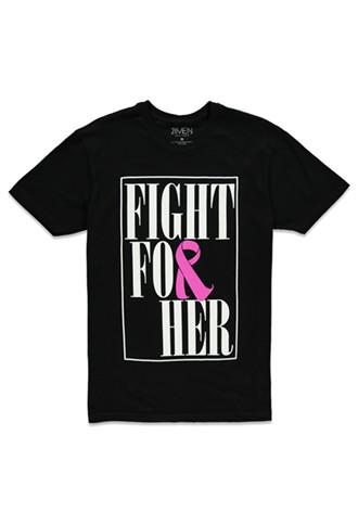 21 Men Fight For Her Graphic Tee