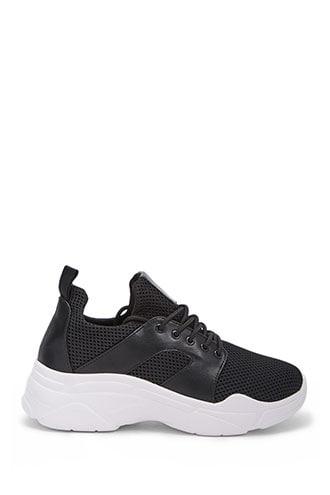 Forever21 Mesh Low Top Sneakers