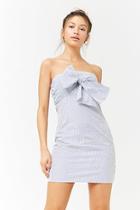 Forever21 Striped Tie-front Tube Dress