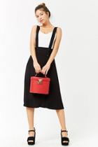 Forever21 Button-front Overall Skirt