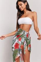 Forever21 Floral Swim Cover-up