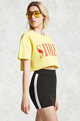Forever21 Contrast Mini Skirt