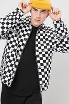 Forever21 Tom & Jerry Graphic Checkered Jacket