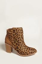Forever21 Very Volatile Leopard Ankle Boots