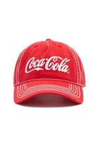 Forever21 Embroidered Coca-cola Snapback Hat
