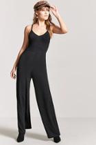 Forever21 Metallic Ribbed Jumpsuit