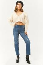 Forever21 Zippered Ankle Jeans