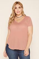Forever21 Plus Size Classic V-neck Tee