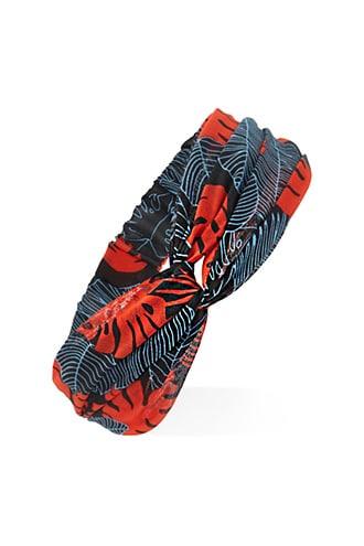 Forever21 Tropical Leaf Print Headwrap